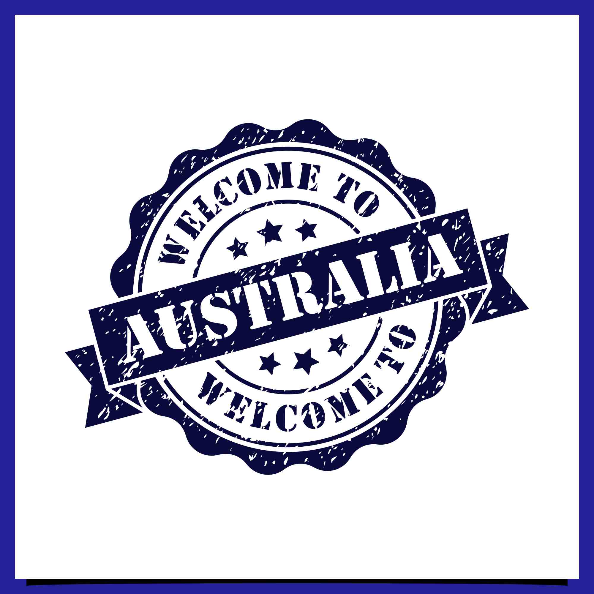 welcome to Sydney Australia stamps logo design collection - $4 preview image.