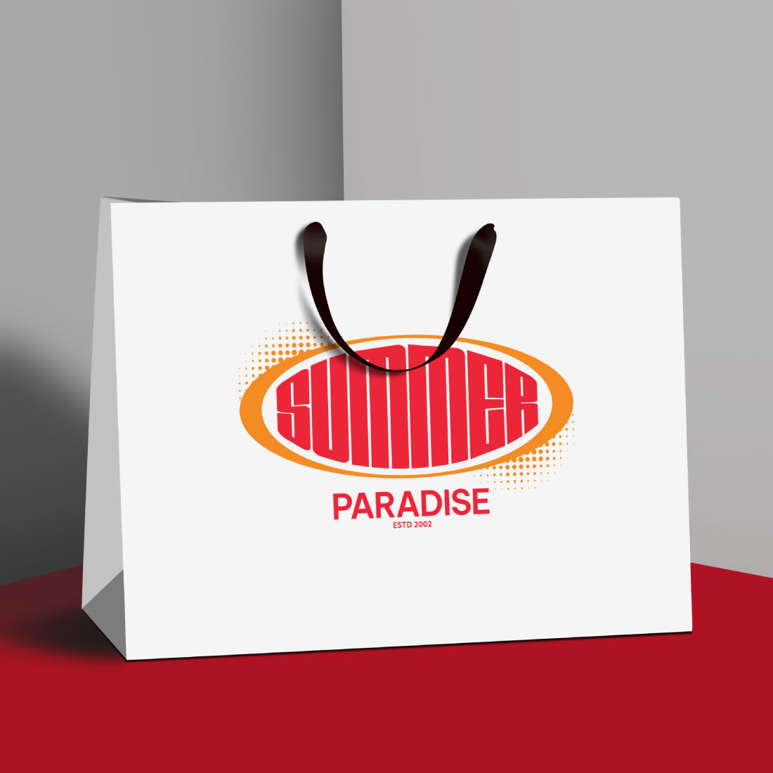 Summer Paradise T Shirt Design preview image.