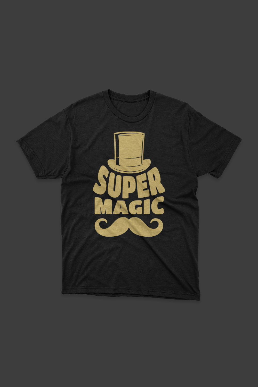 Super Magic T Shirt Design pinterest preview image.