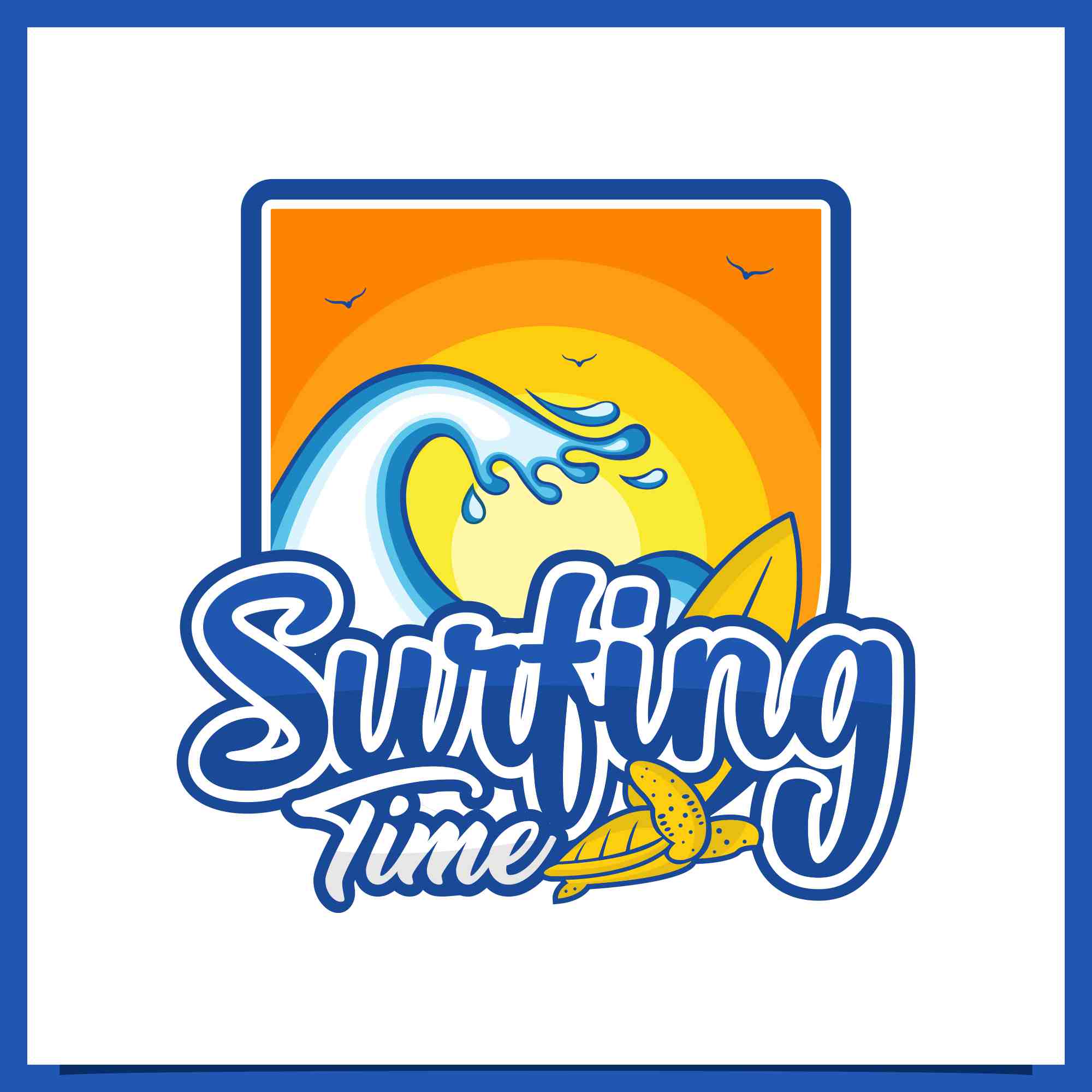 surfing club logo design collection 2 646