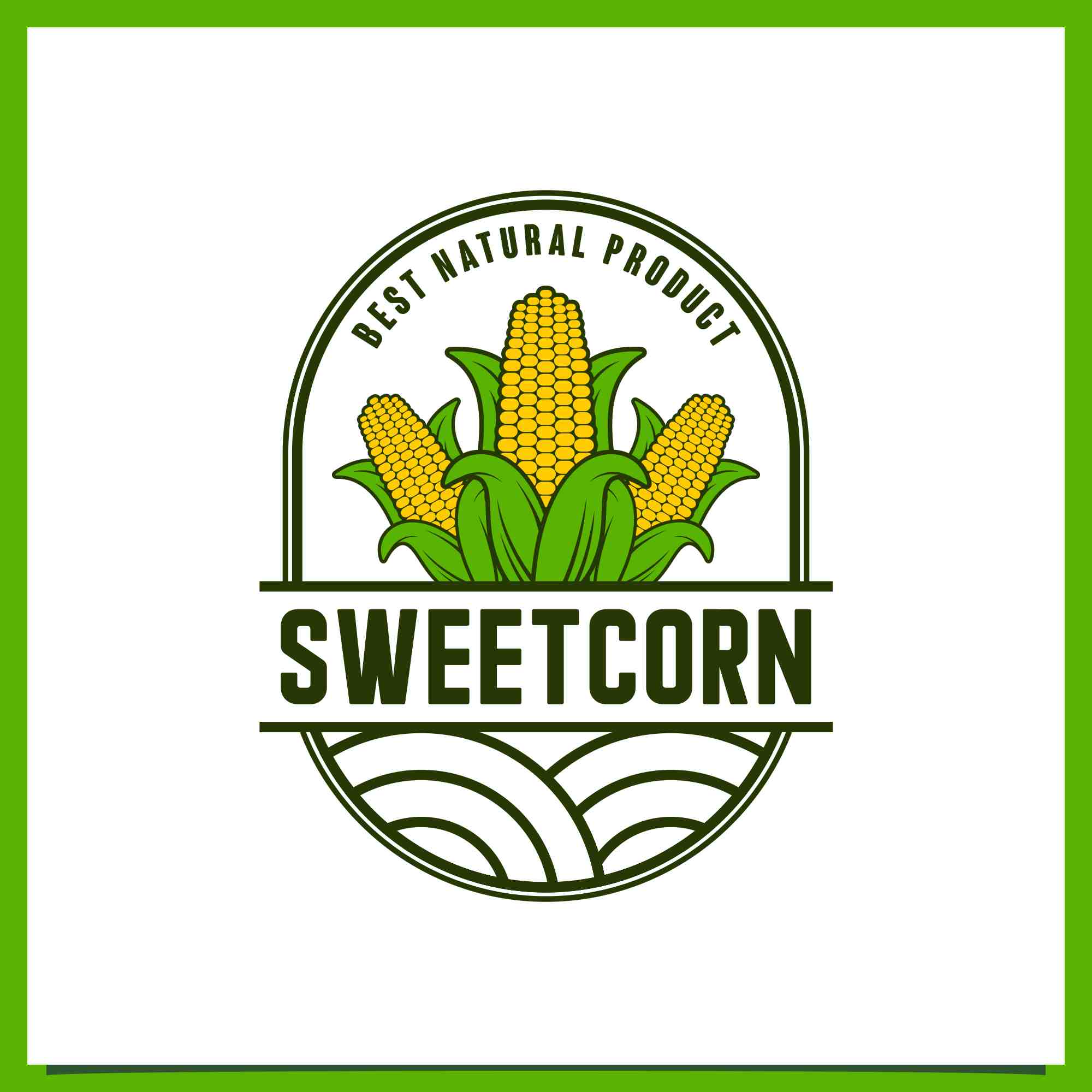 sweetcorn badge logo design collection 2 17