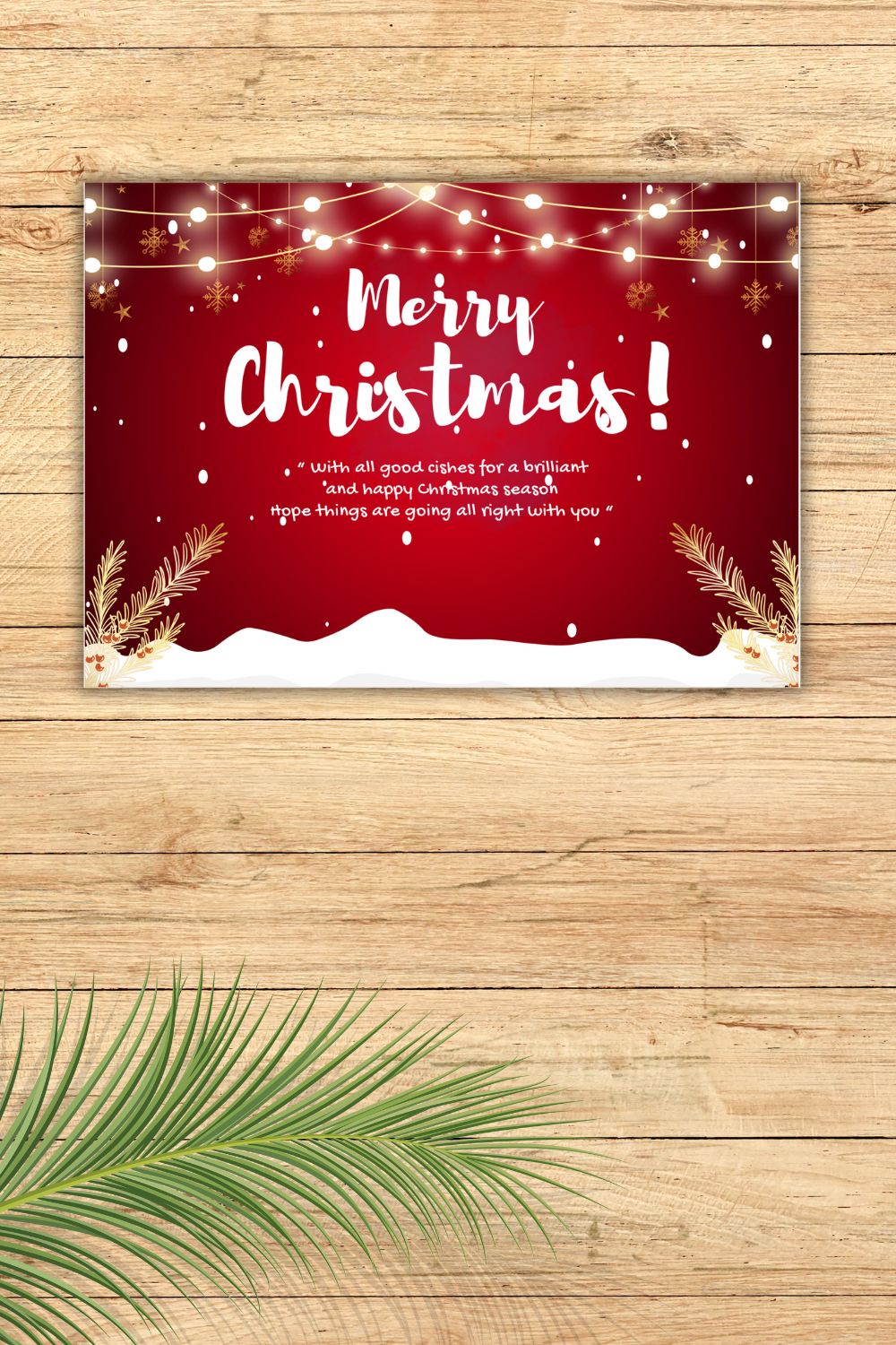7 Christmas Greeting Card Bundle pinterest preview image.