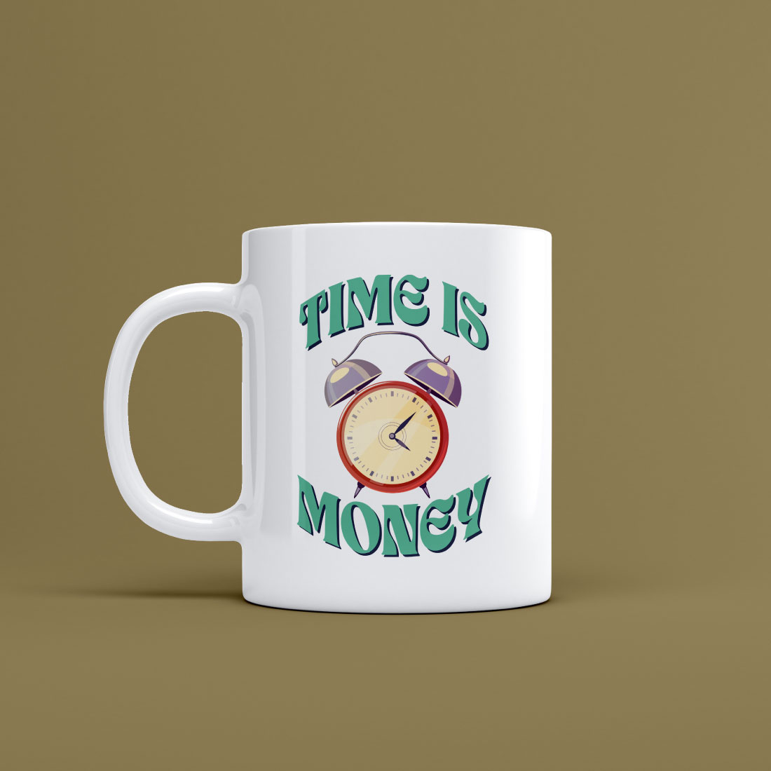 time is money mug design 806