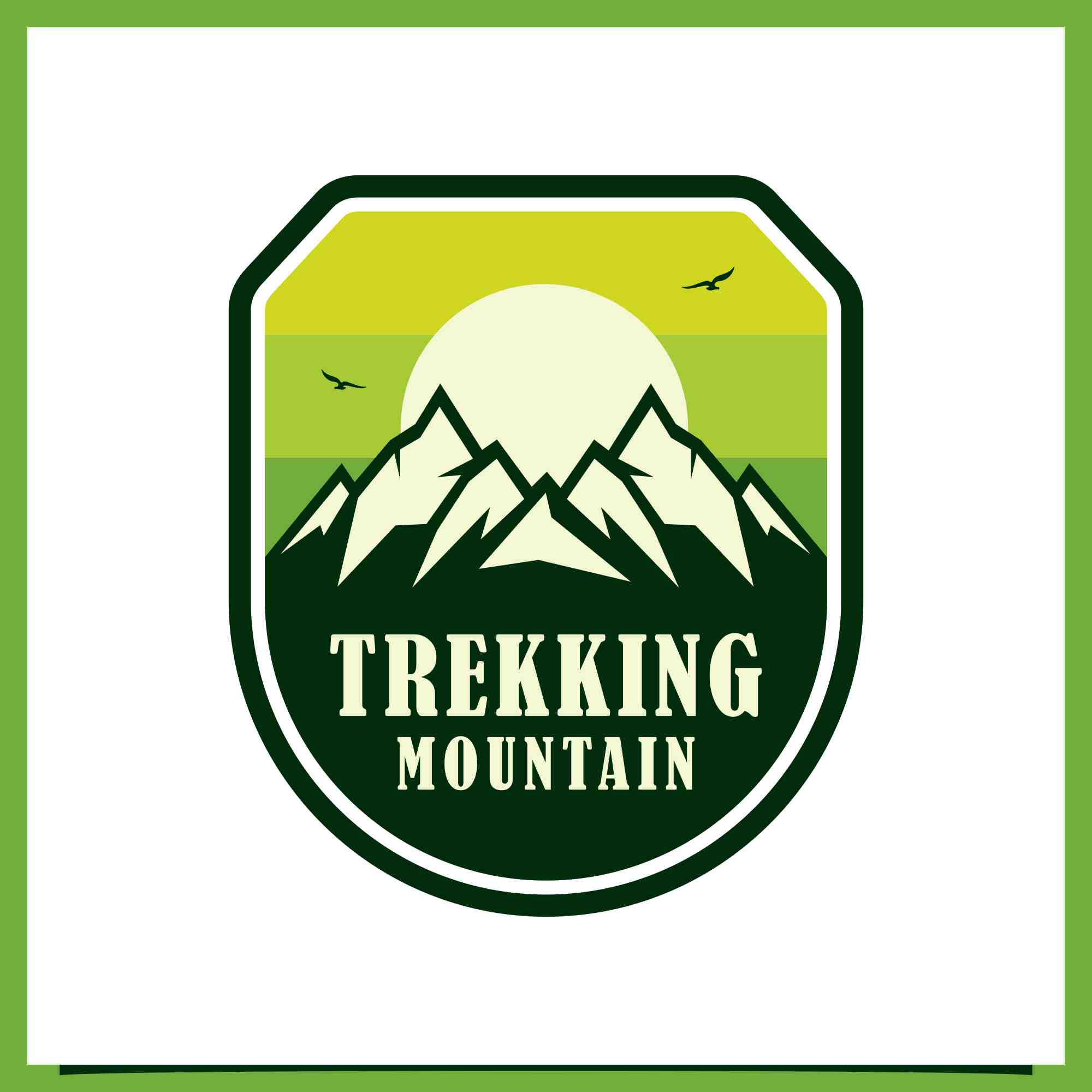trekking adventure wild life logo 4 633