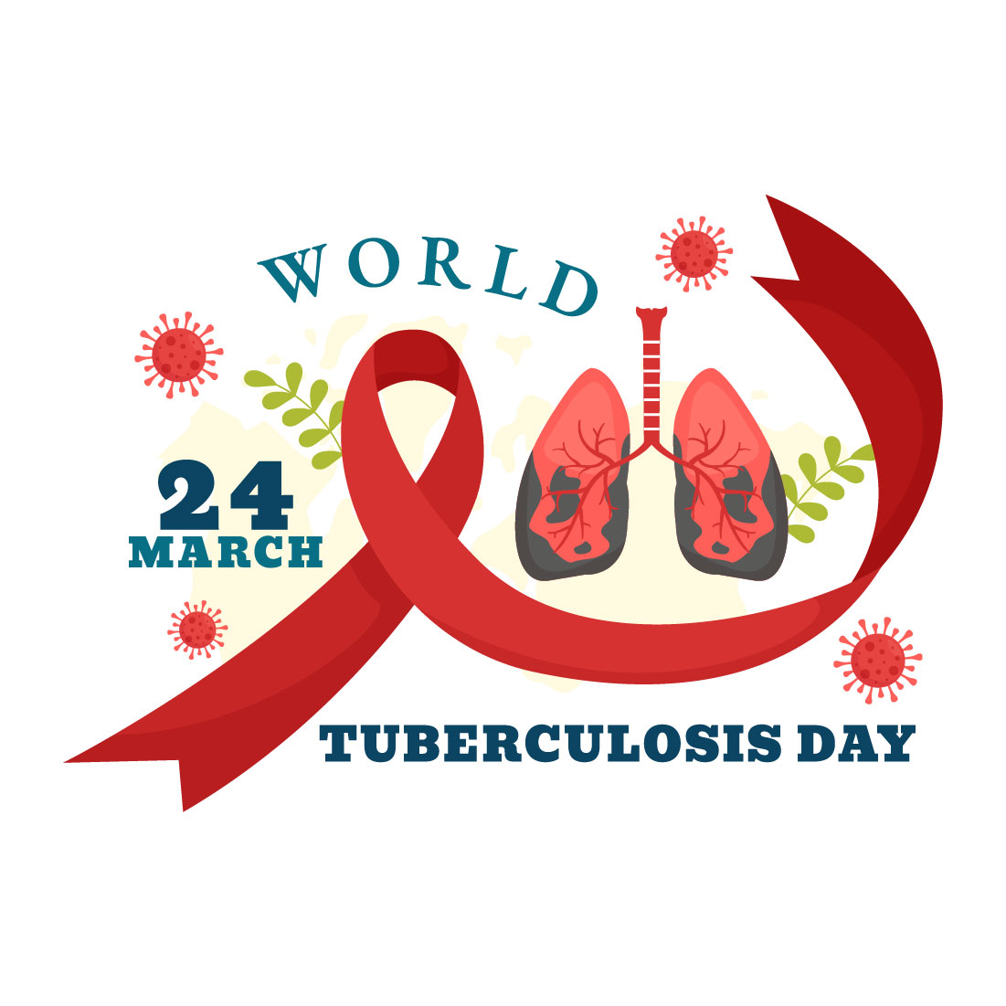 13 World Tuberculosis Day Illustration preview image.
