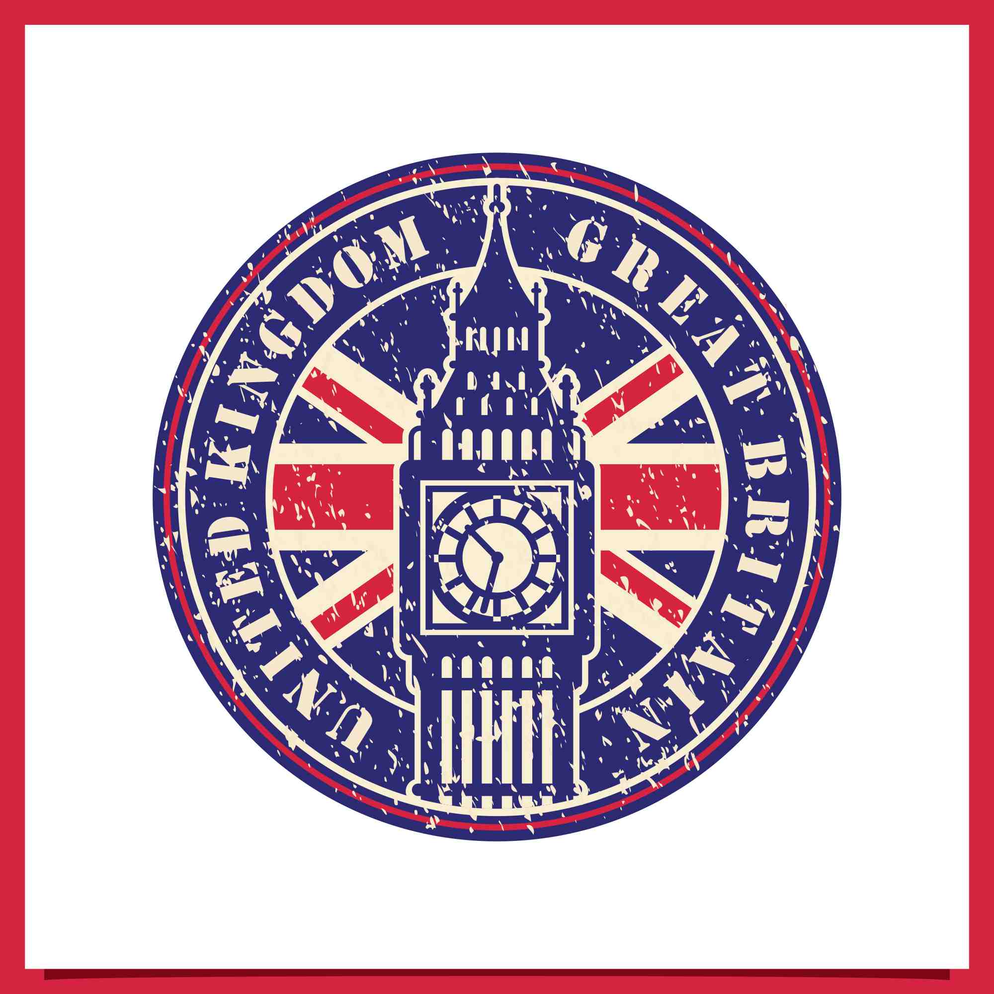 United kingdom great britania logo design - $4 preview image.