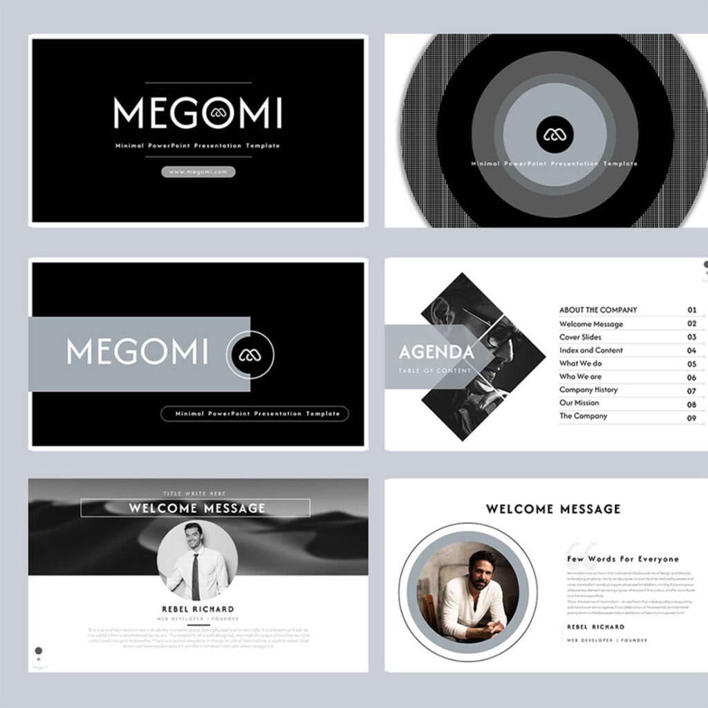 Megomi Keynote Presentation Template - MasterBundles