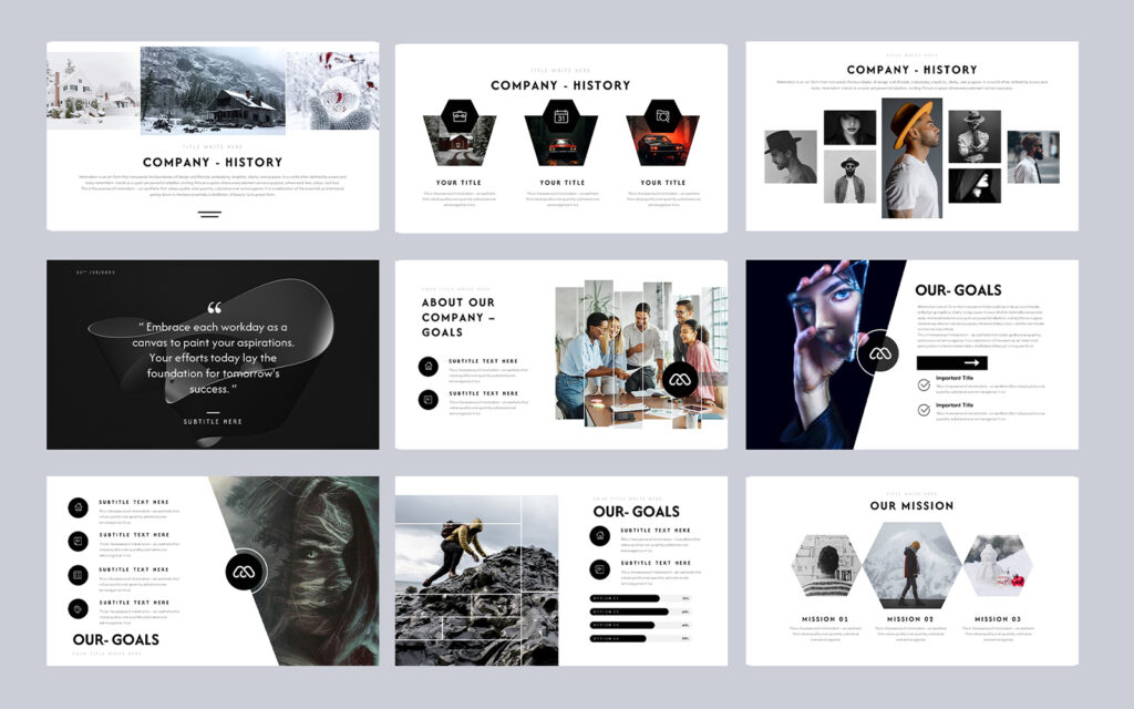 Megomi Google Slide Presentation Template - MasterBundles
