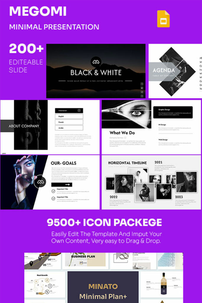 Megomi Google Slide Presentation Template - MasterBundles