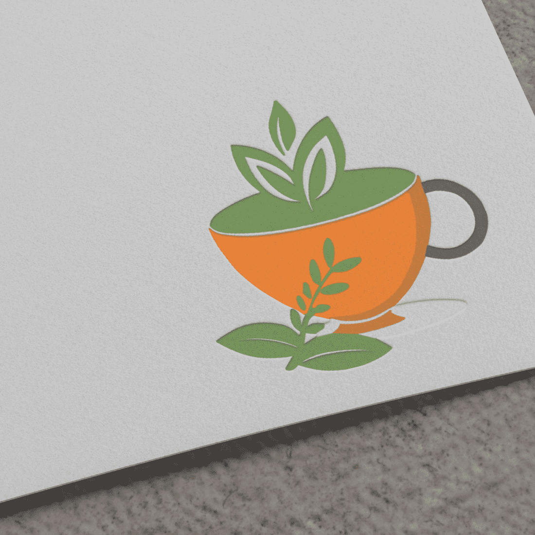 High Resolution Best Quality Herbal Coffee Logo onliy in 20$ preview image.
