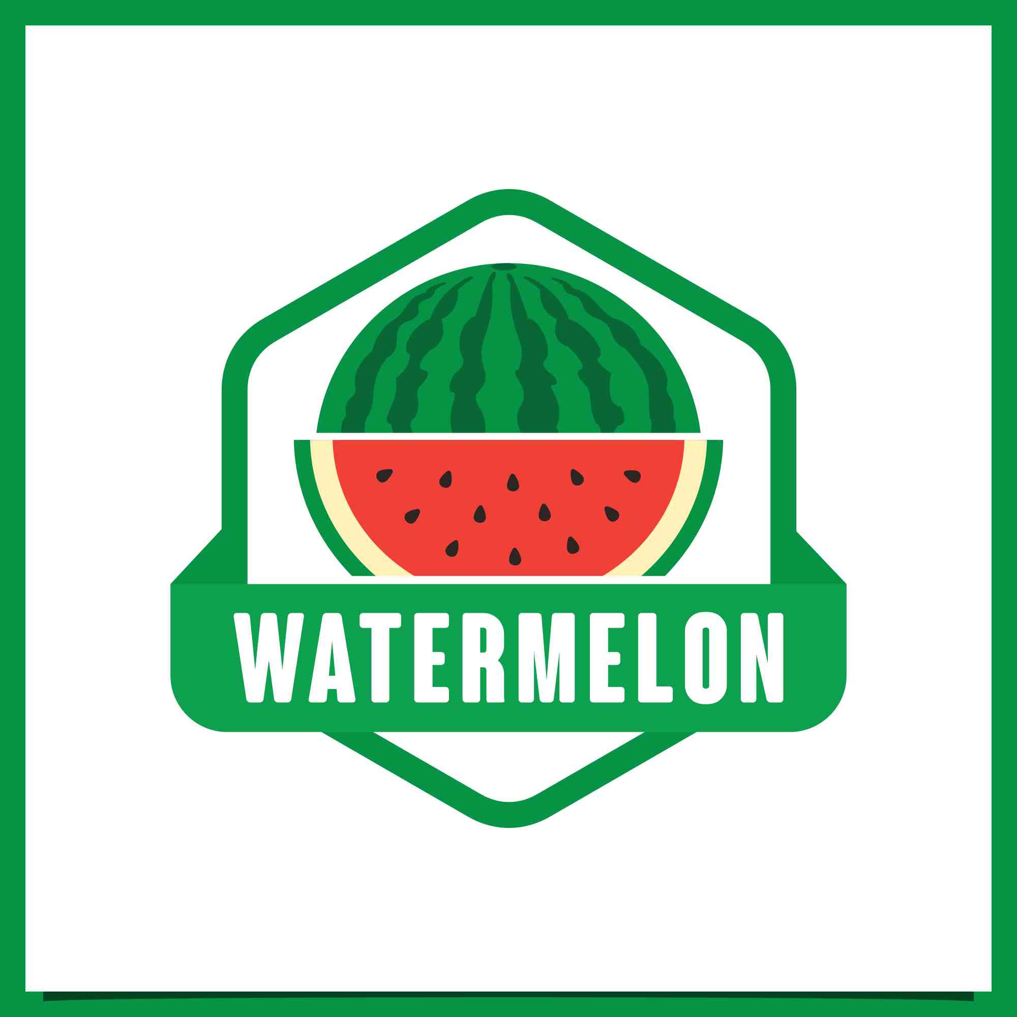 watermelon badge logo design collection 5 179