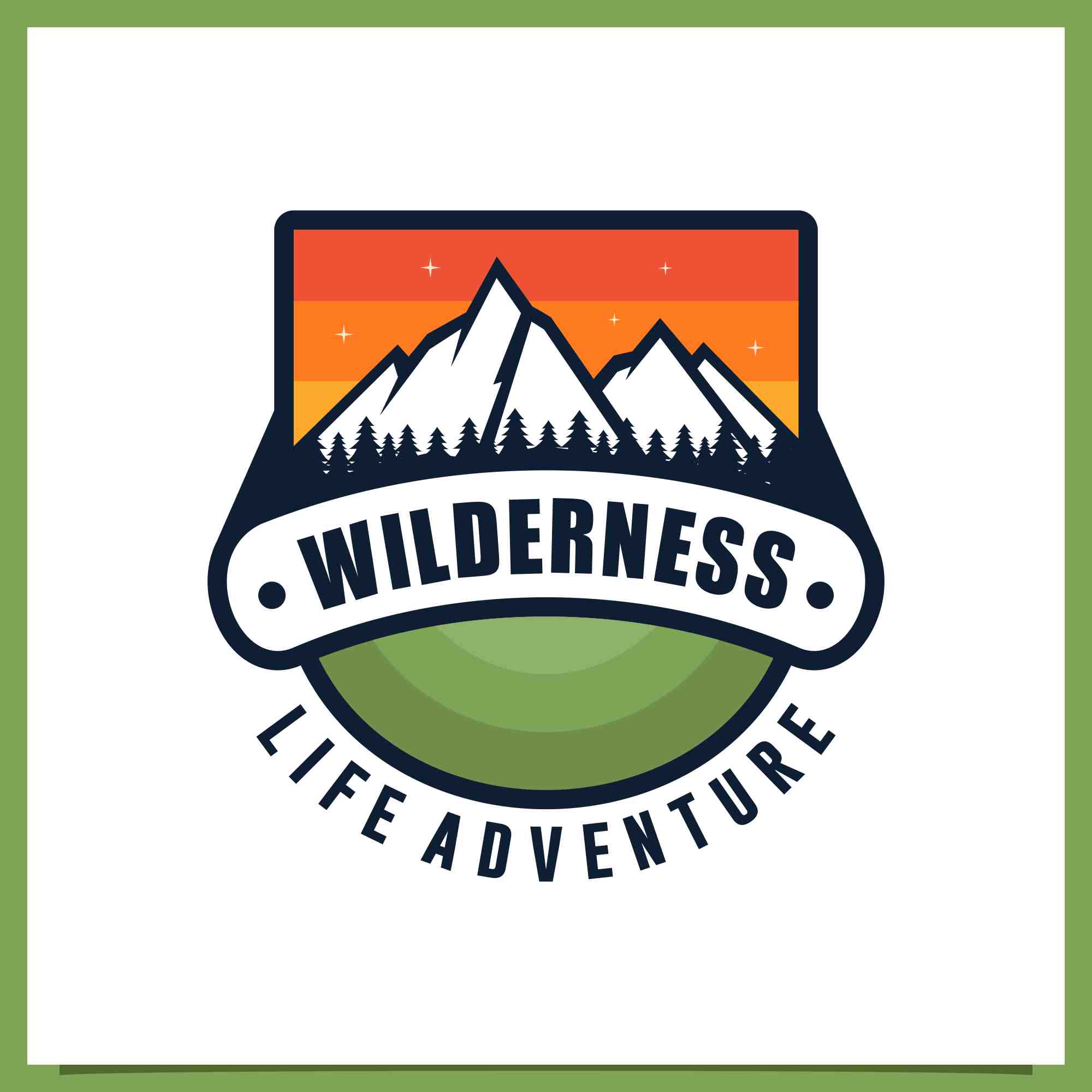 wilderness adventure design logo 2 749