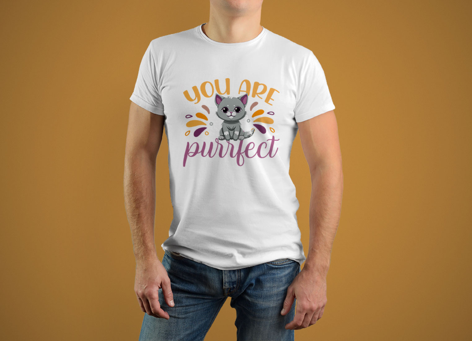 you are purrfect tshirt design 979