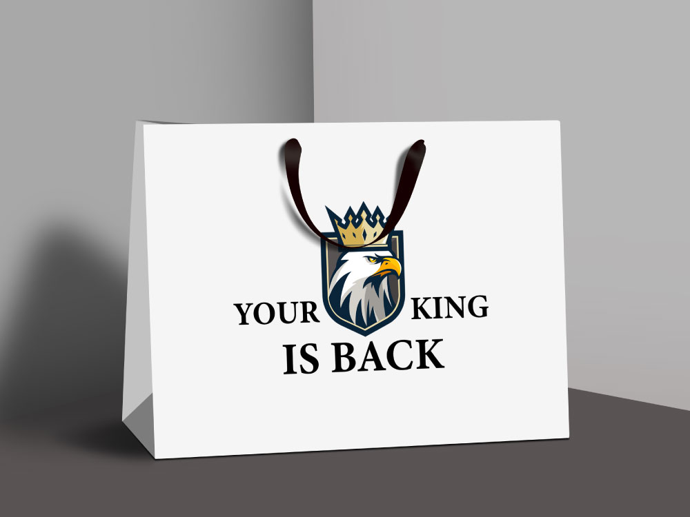 your king is back bag design small image 358