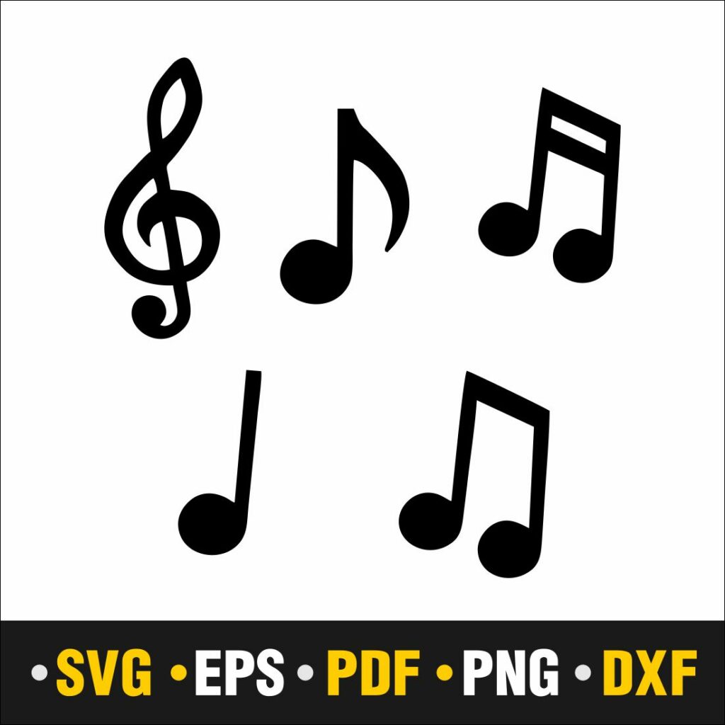 Unlock The Rhythm A Comprehensive Guide To Music Note SVG