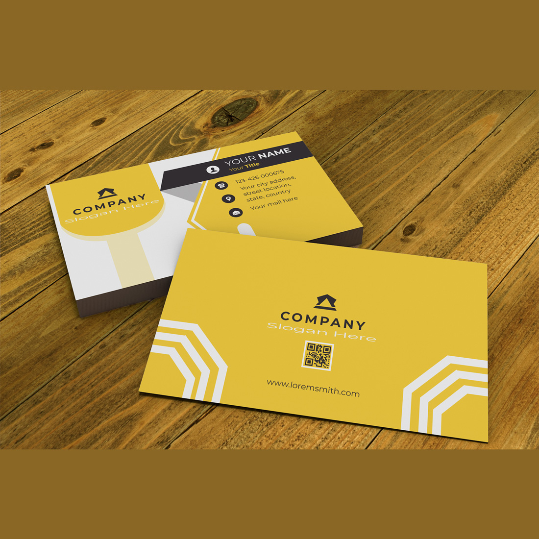 Professional Business Card Design Templates preview image.