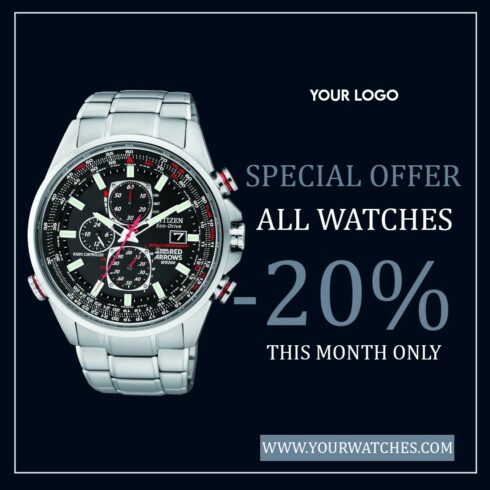 Social Media Post For Watch Selling cover image.