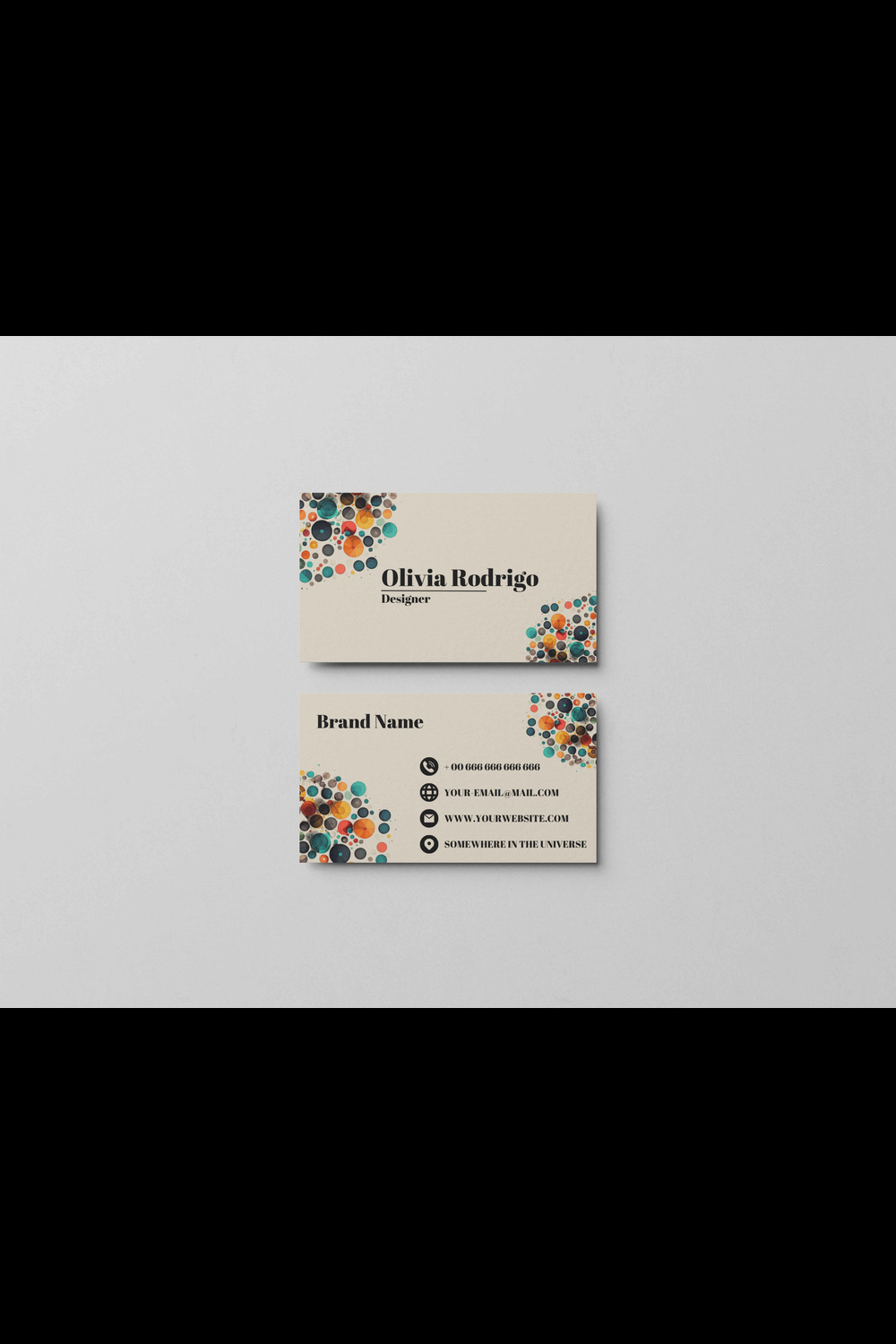 Modern Business Card Template - DIY Template - New Hight Quality Canva Business Cards Templates pinterest preview image.