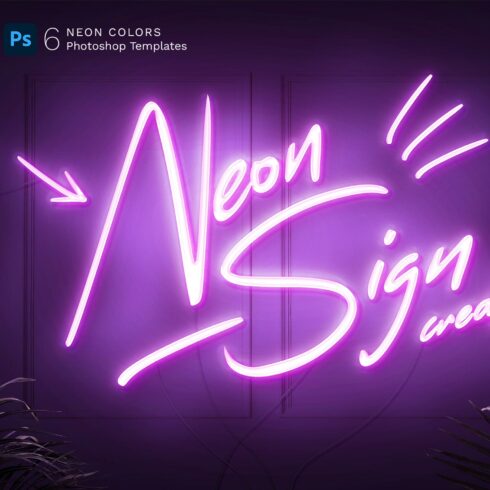 Neon Sign Templates cover image.