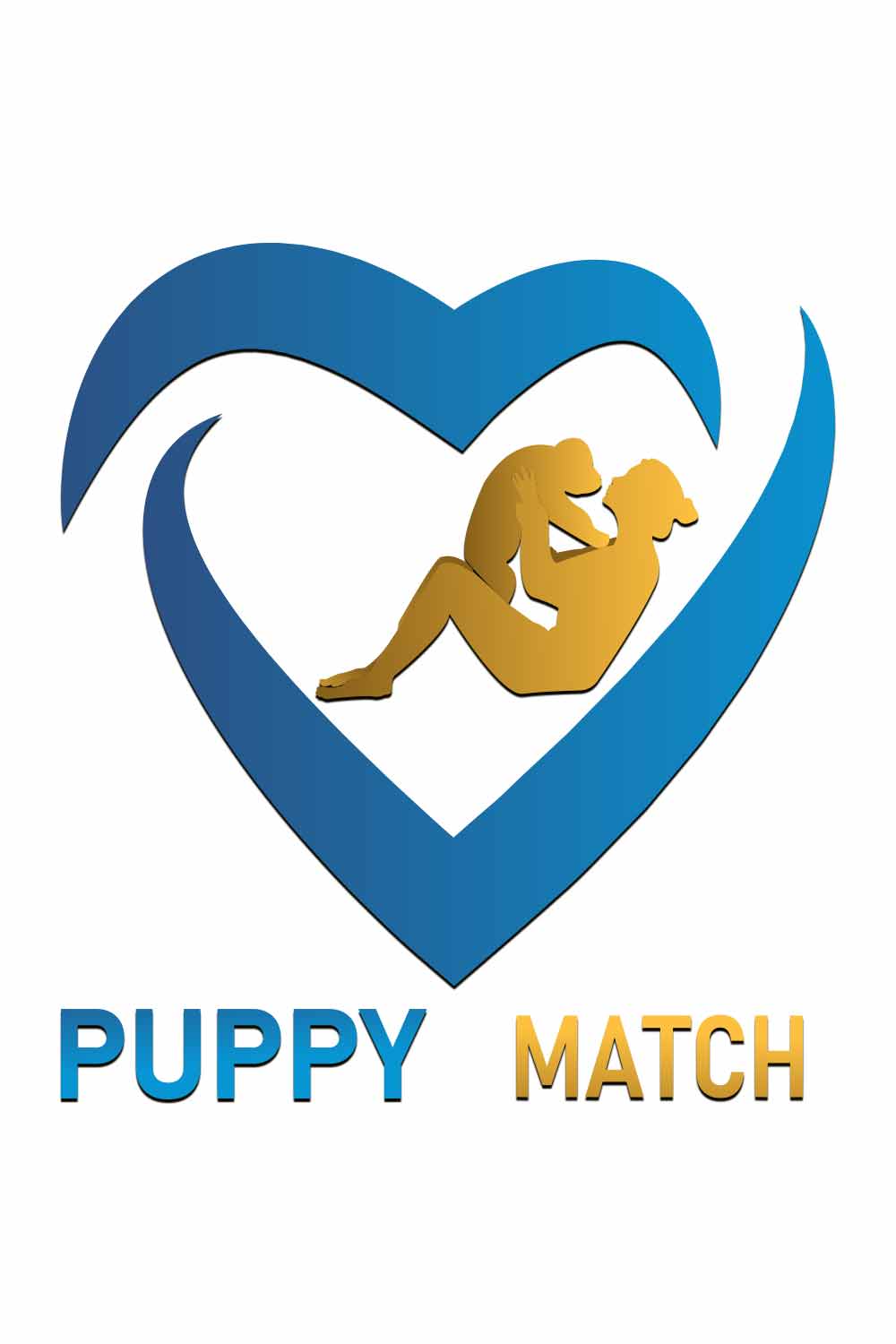 PUPPY MATCH,$7 pinterest preview image.