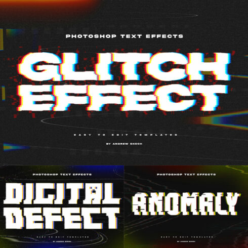 Glitch Text or Logo Effects cover image.