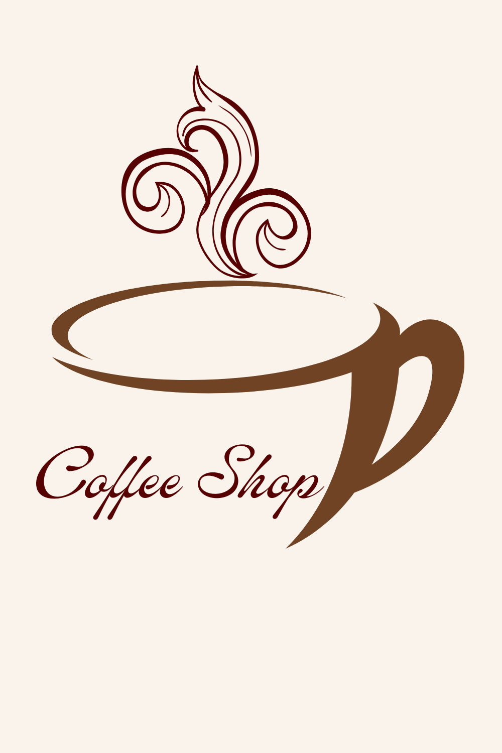 COFFEE LOGOS pinterest preview image.