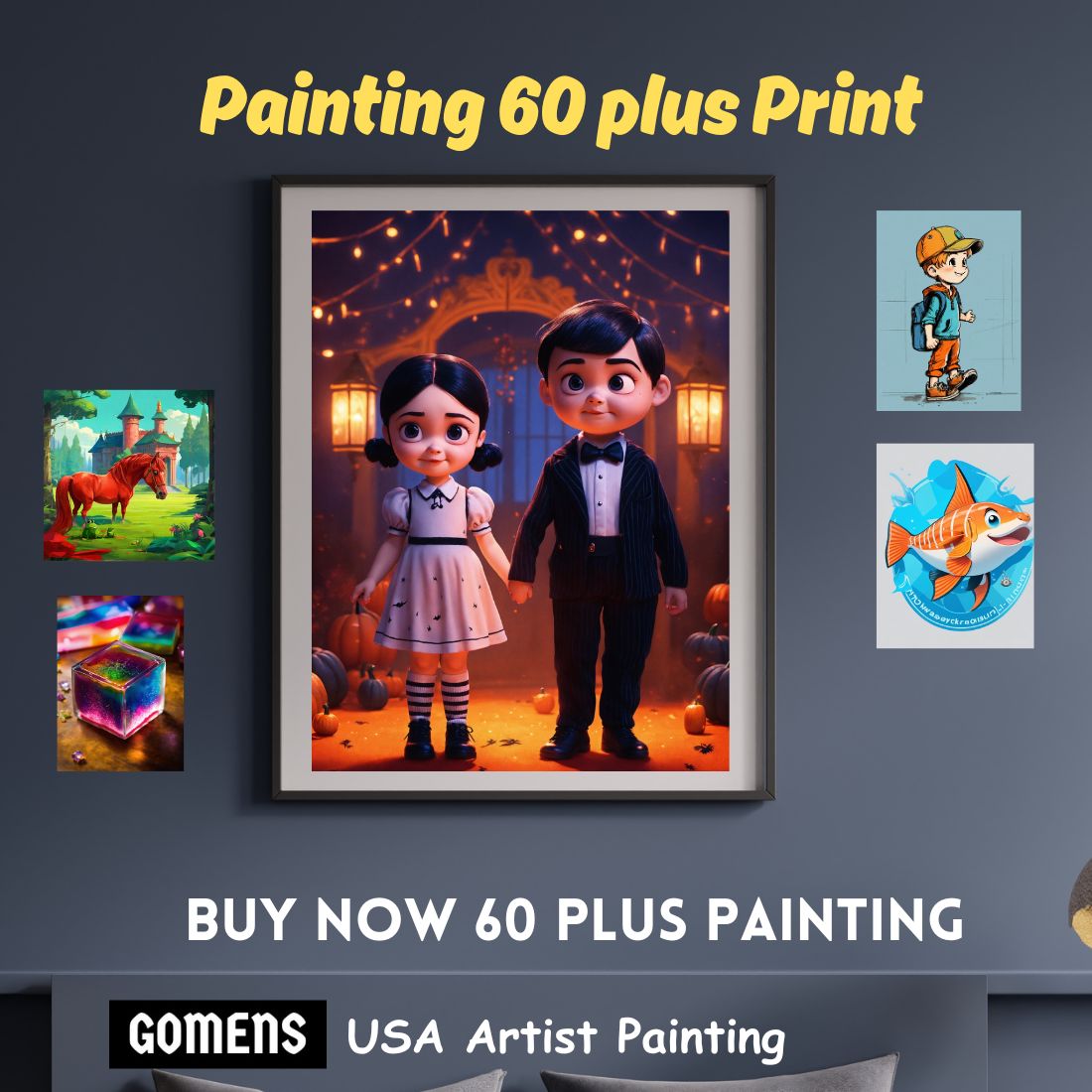 Latest 60 plus Painting Art Design Master Bundle Buy now / 2024 Latest Art Print / Print and Decoration your Home preview image.