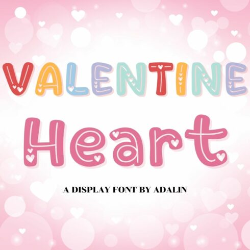 Valentine Heart - Display Font cover image.