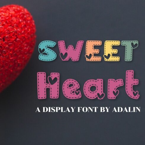 Sweet Heart - Display Font cover image.