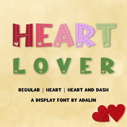 Heart Lover Font cover image.