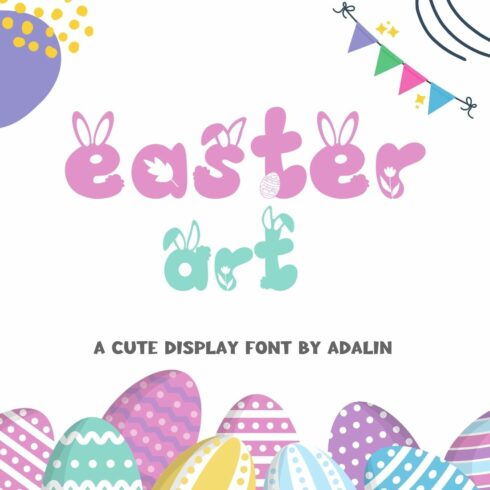 Easter Art - Display Font cover image.