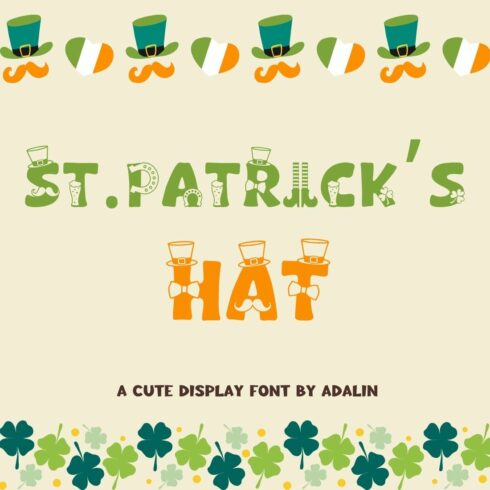 StPatrick's Hat - Display Font cover image.