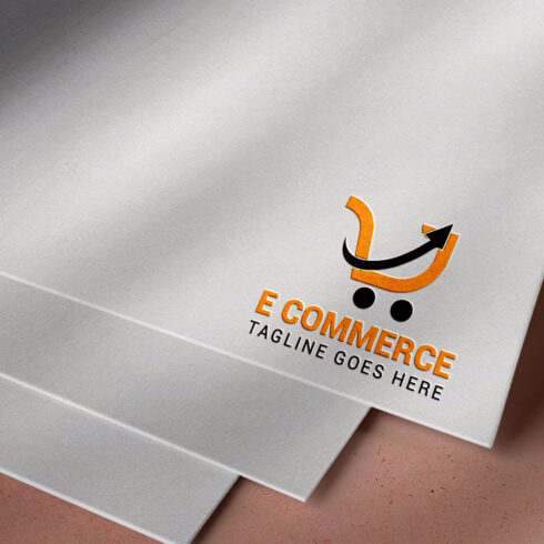 E- Commerce, Marketing & Shopping Logo cover image.