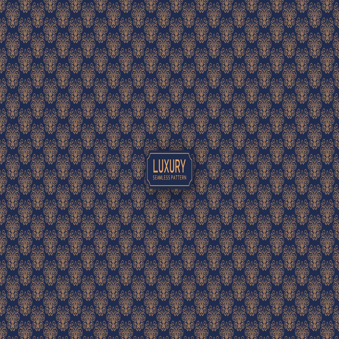 geometric seamless luxury pattern preview image.