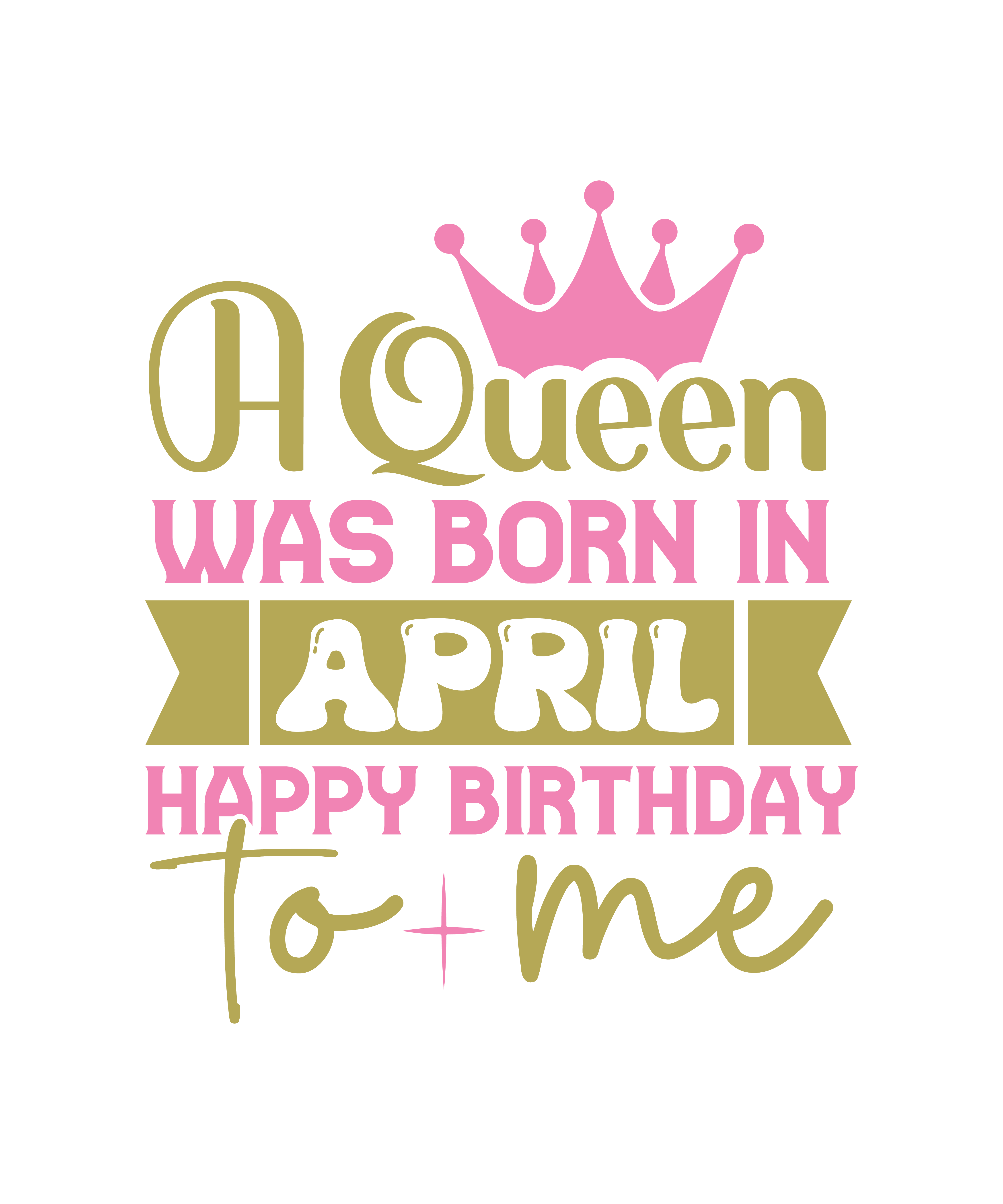 a queen was born in april happy birthday to me 01 980