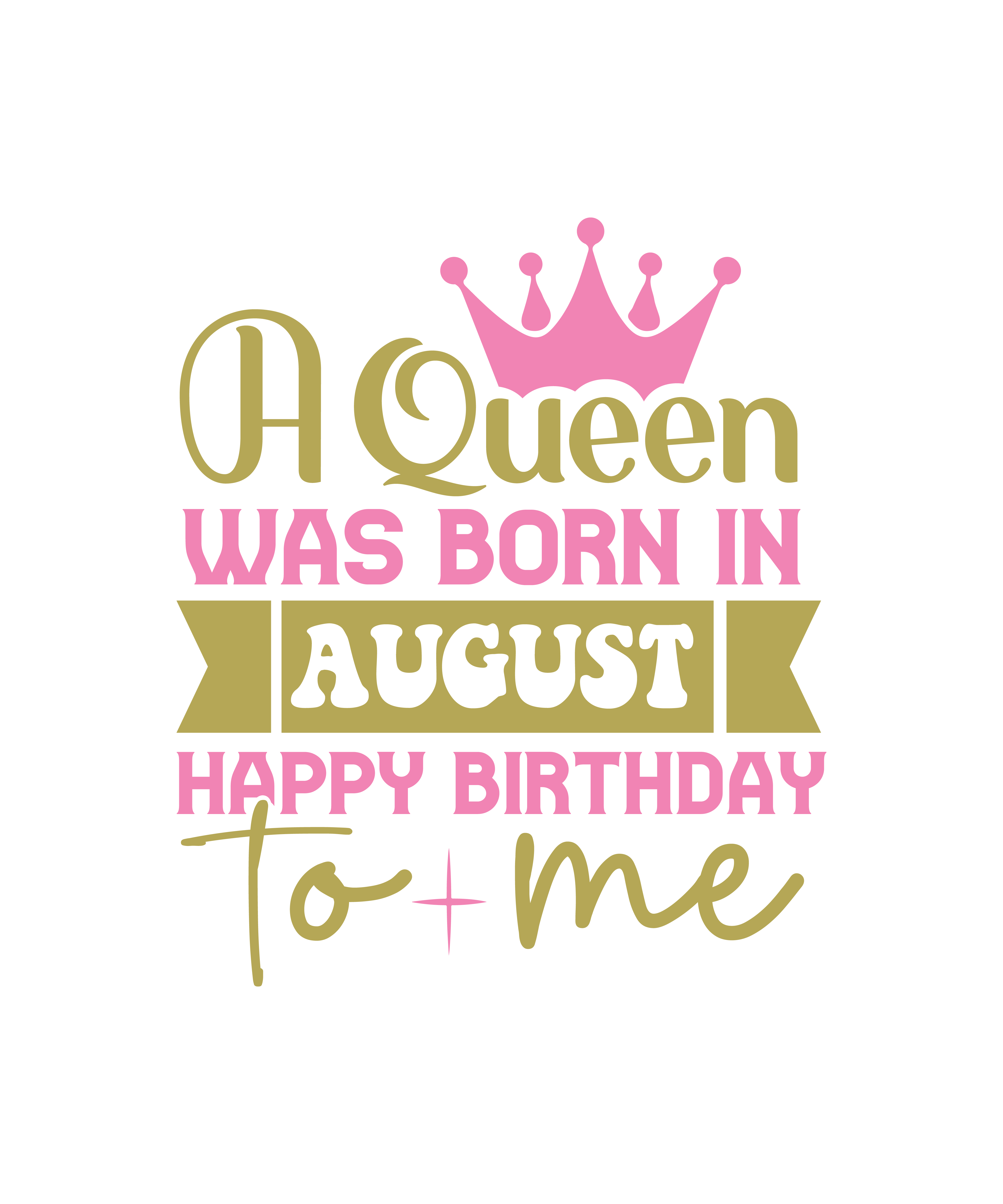 a queen was born in august happy birthday to me 01 745