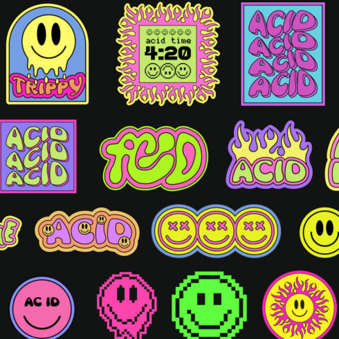 ACID LOVE STICKERS cover image.