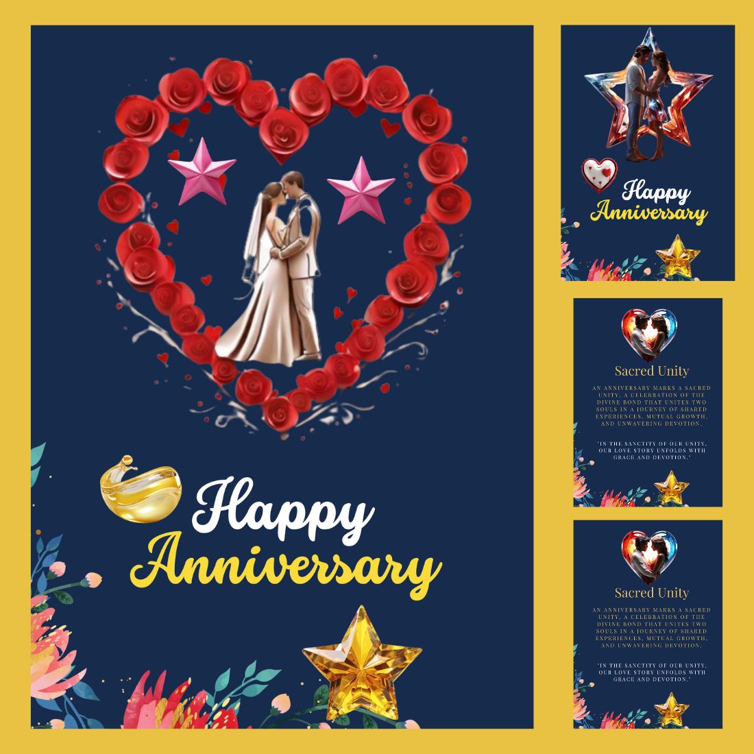 ANNIVERSARY TEMPLATE / BIG DEAL / HAPPAY ANNIVERSARY LATEST DESIGN preview image.