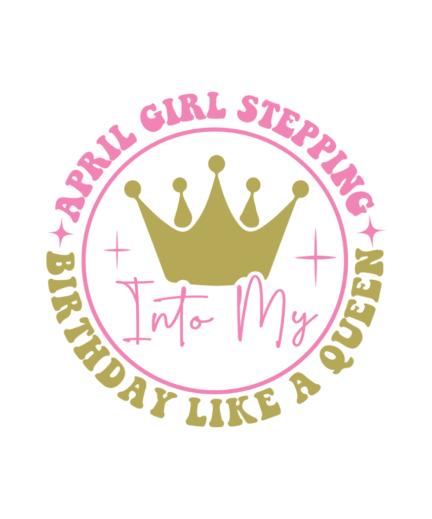 April birthday svg bundle - MasterBundles
