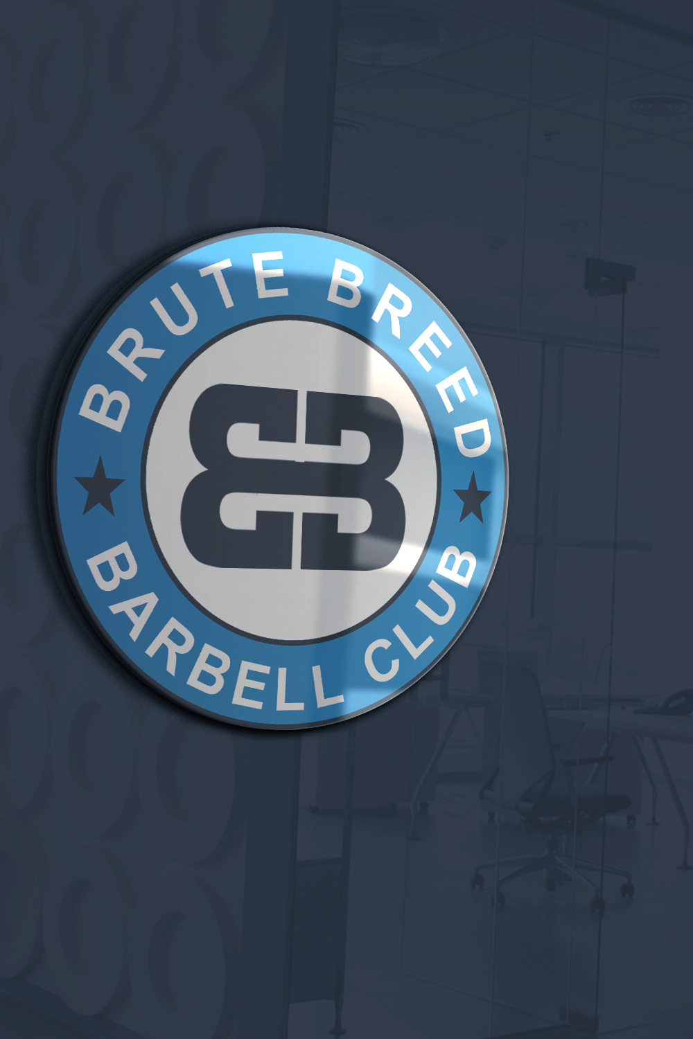 Professional BB Batch Logo Design pinterest preview image.