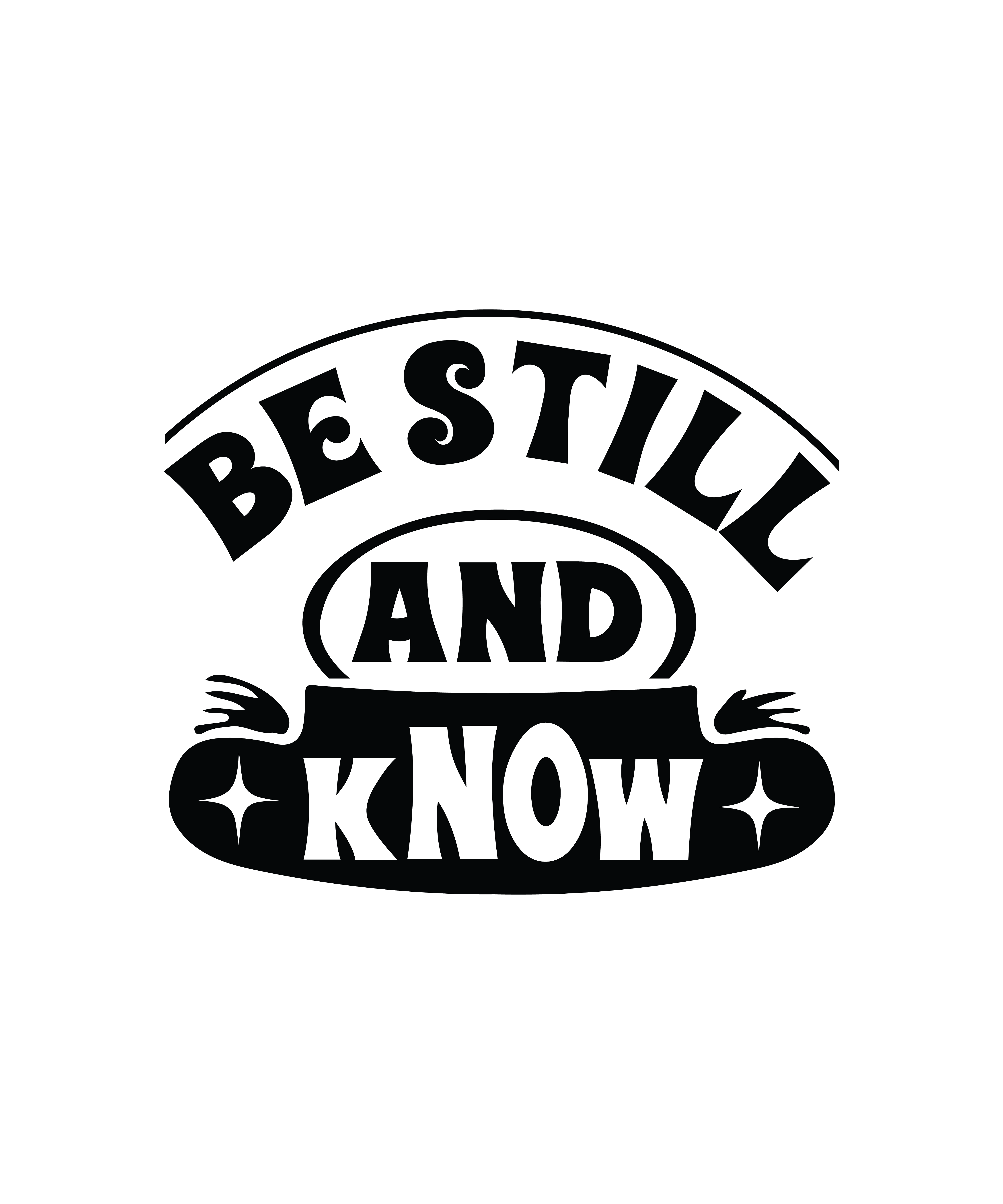 be still and know 01 553