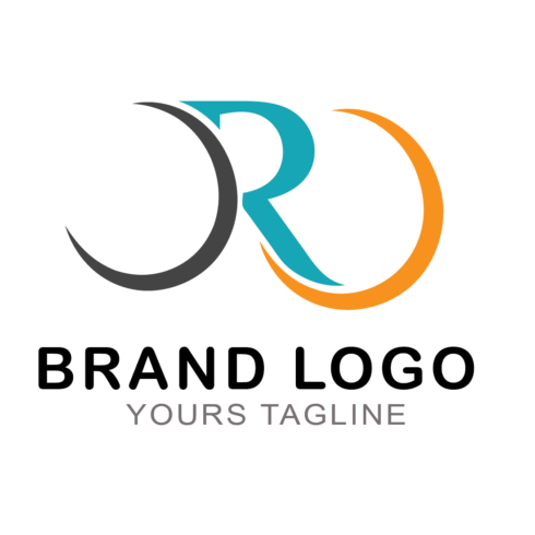 unique and professional brand or letter logo design template cover image.
