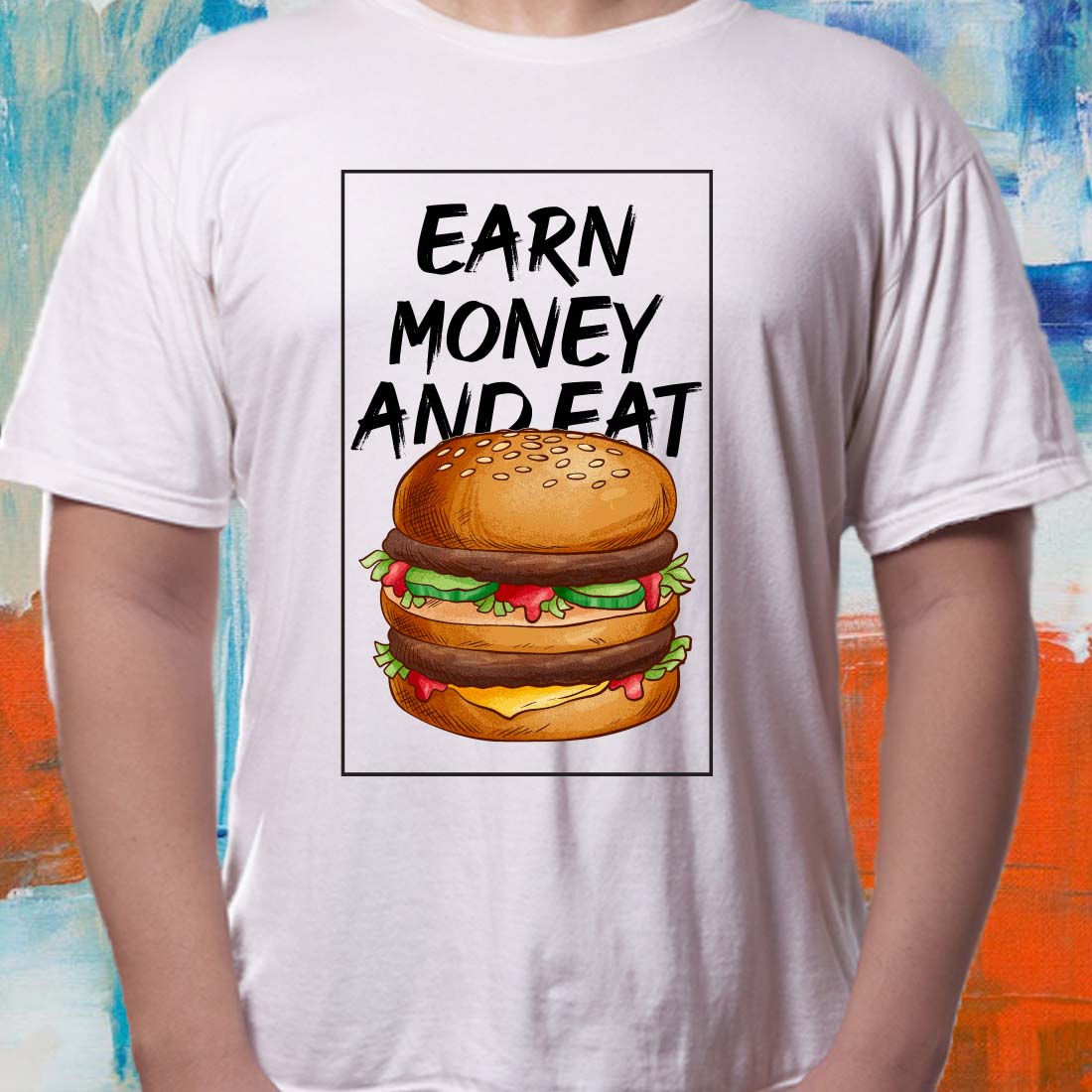 burger t shirt 2 325