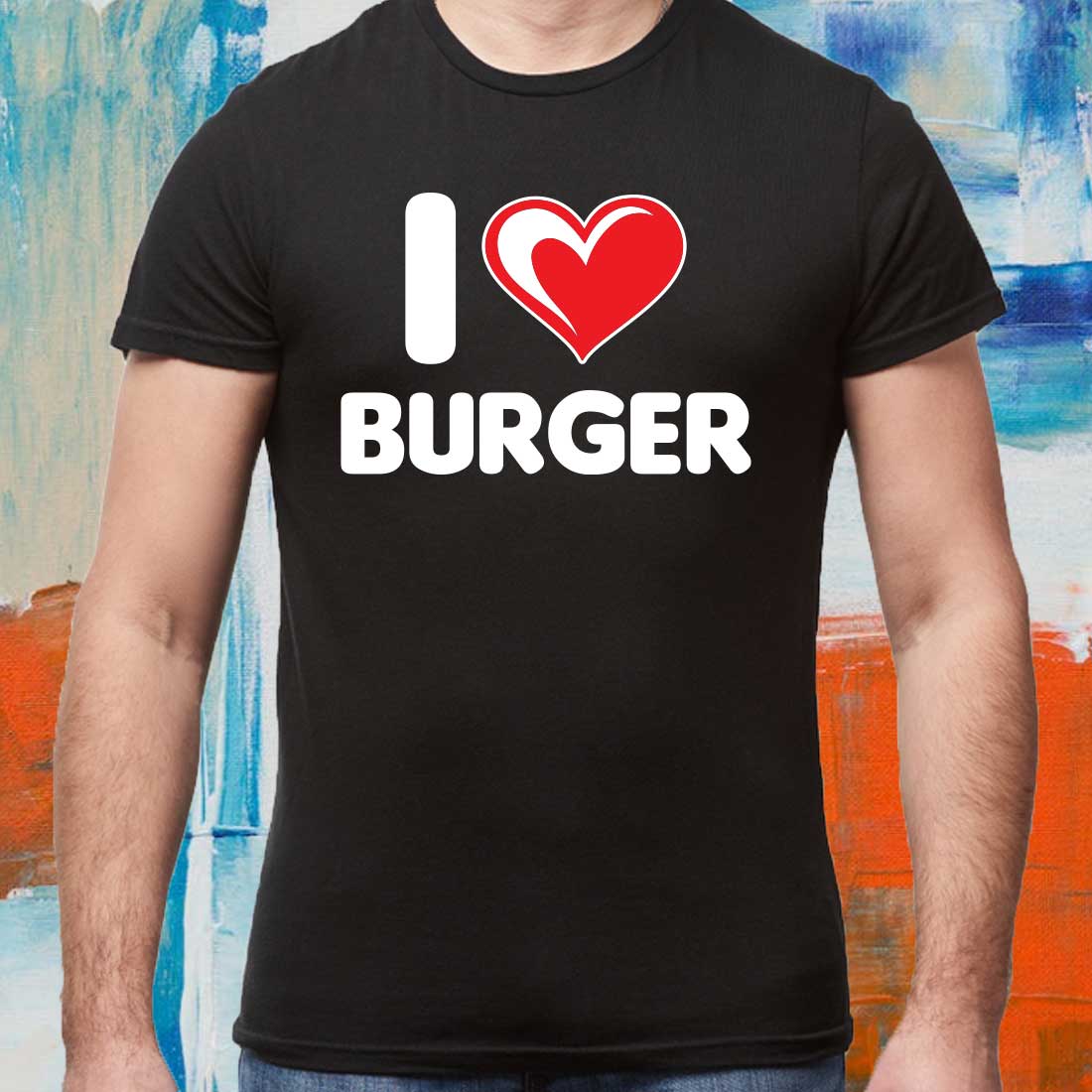 burger t shirt 7 18
