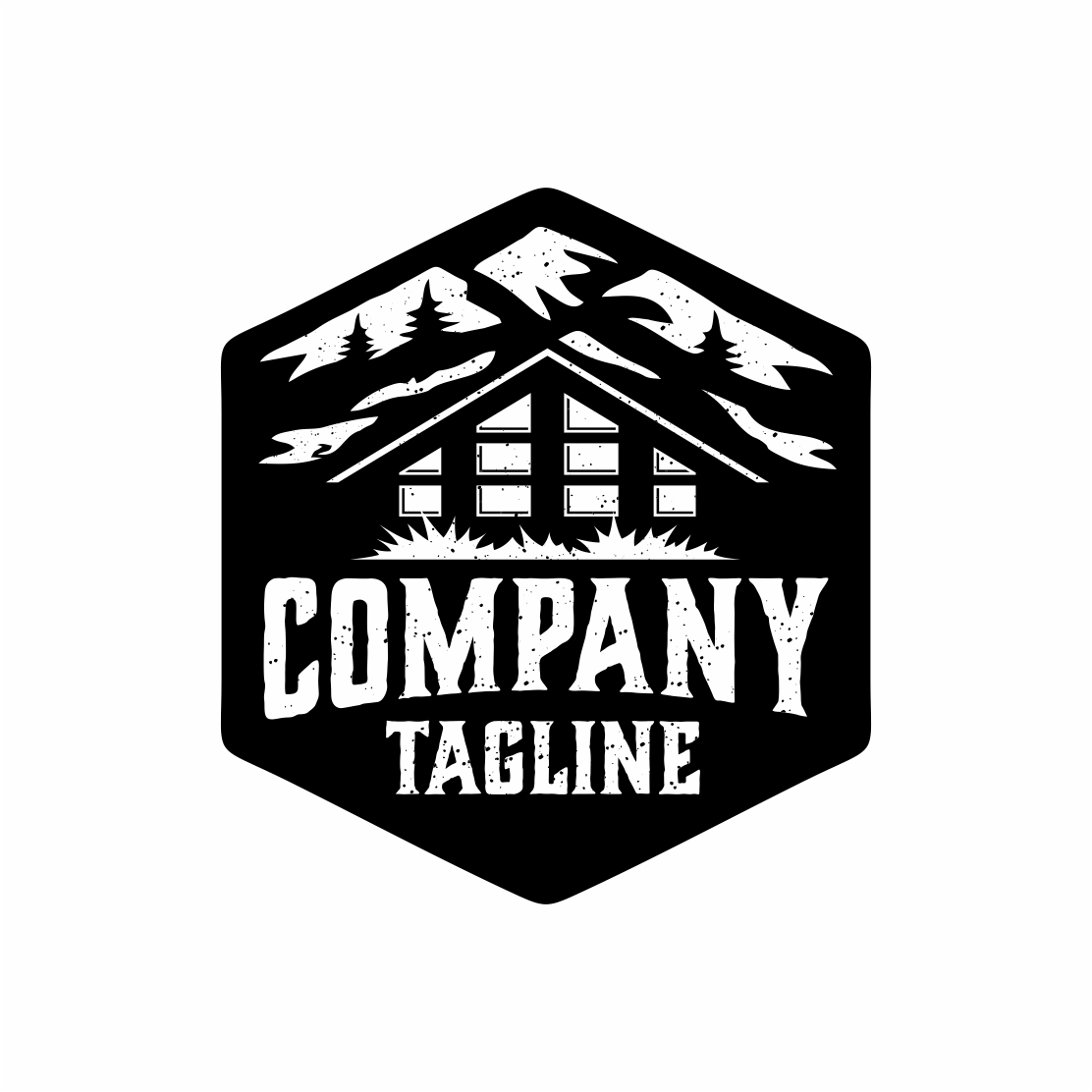 Cabin Logo Design - only 7$ preview image.