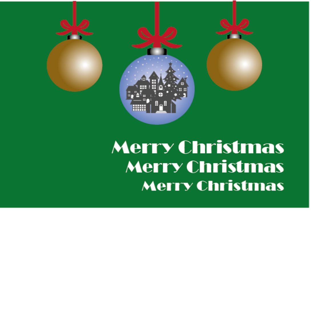 christmas card cover image.