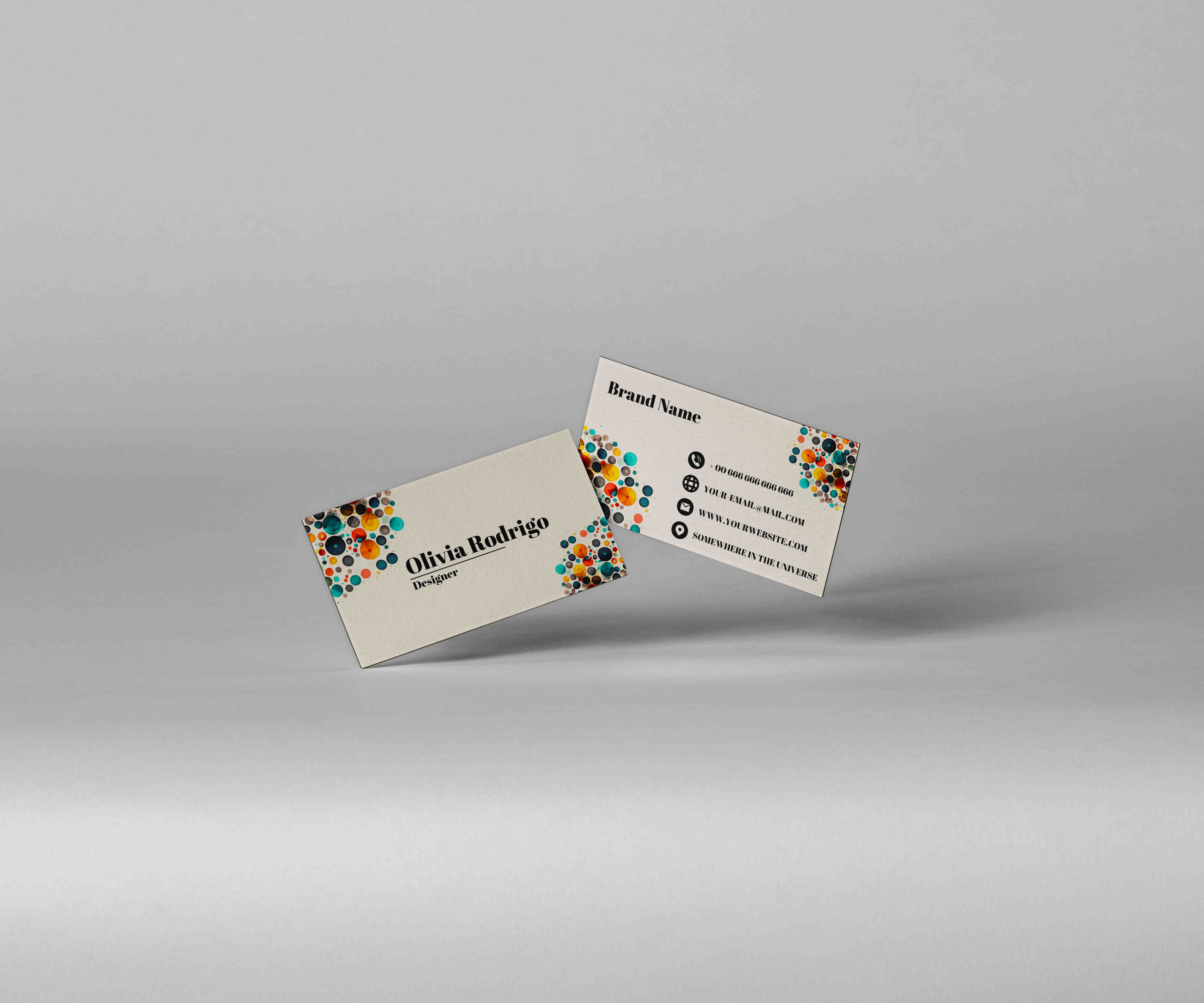 corporate business cards presentation mockup 1 1 200
