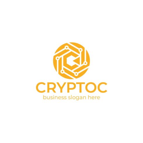 Letter C crypto coin logo design cover image.