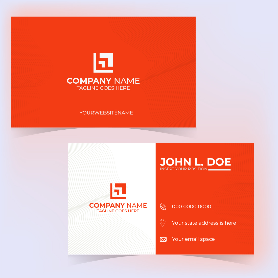 HR business card cover image.