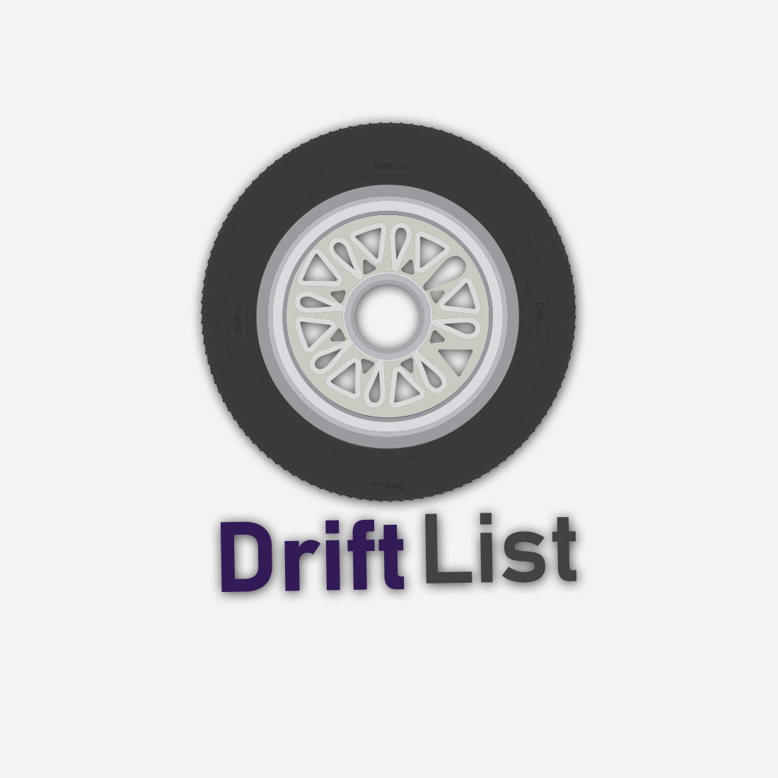 Drift List logo, preview image.